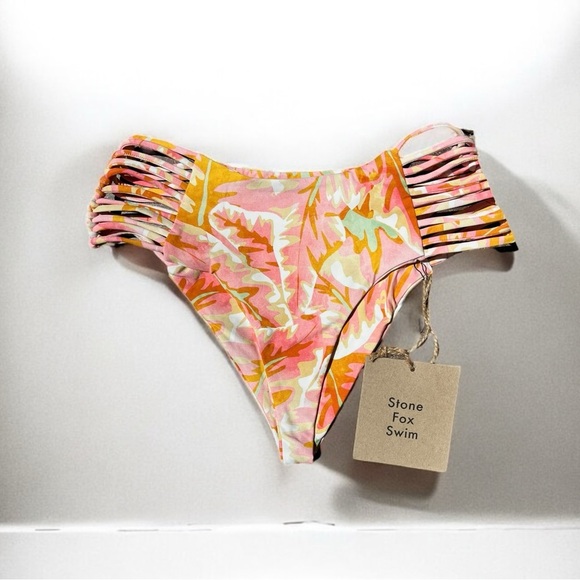 🌻NEW w.tags! Stone Fox Swim Hot Tropix Bikini Set Size XS - Picture 7 of 16